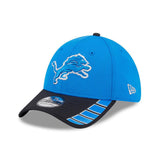 Lions 2025 New Era Men's 39THIRTY Visor