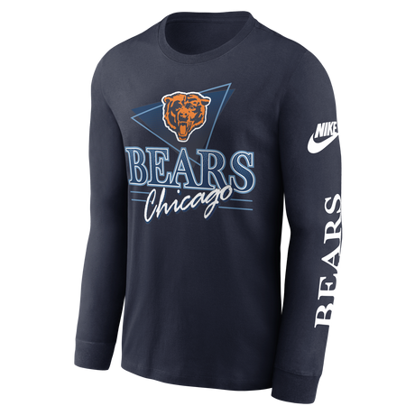 Bears 2025 Nike Men's Rewind Long Sleeve T-Shirt