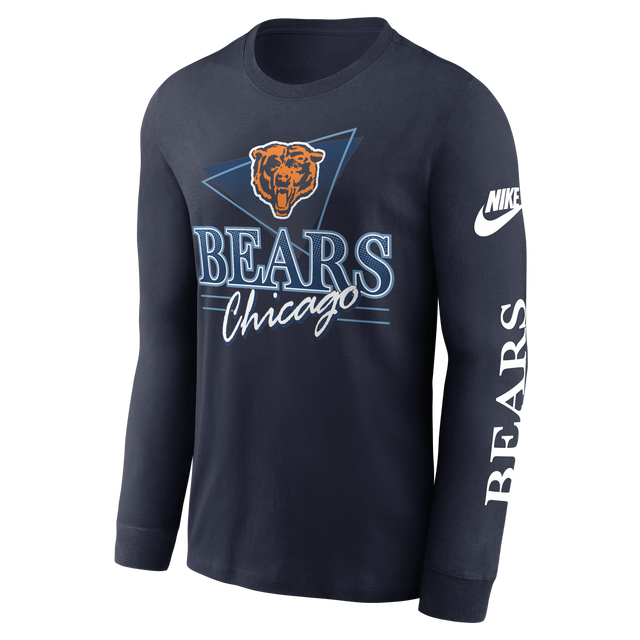 Bears 2025 Nike Men's Rewind Long Sleeve T-Shirt