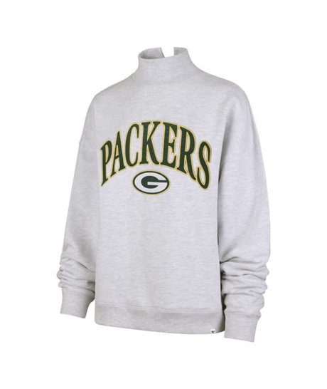 Packers 2025 '47 Brand Women's Relay Vintage Mock Neck Pullover