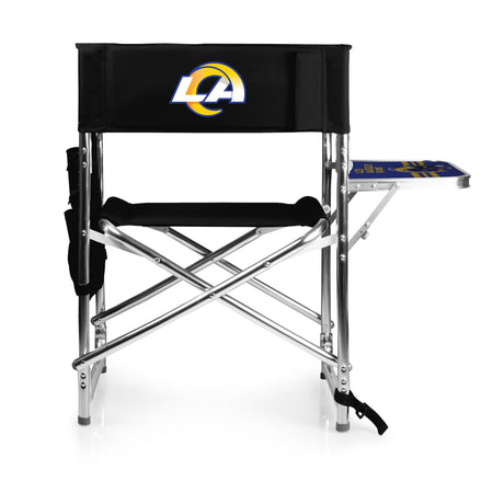 Rams Black Sports Chair Pro Football Hall of Fame