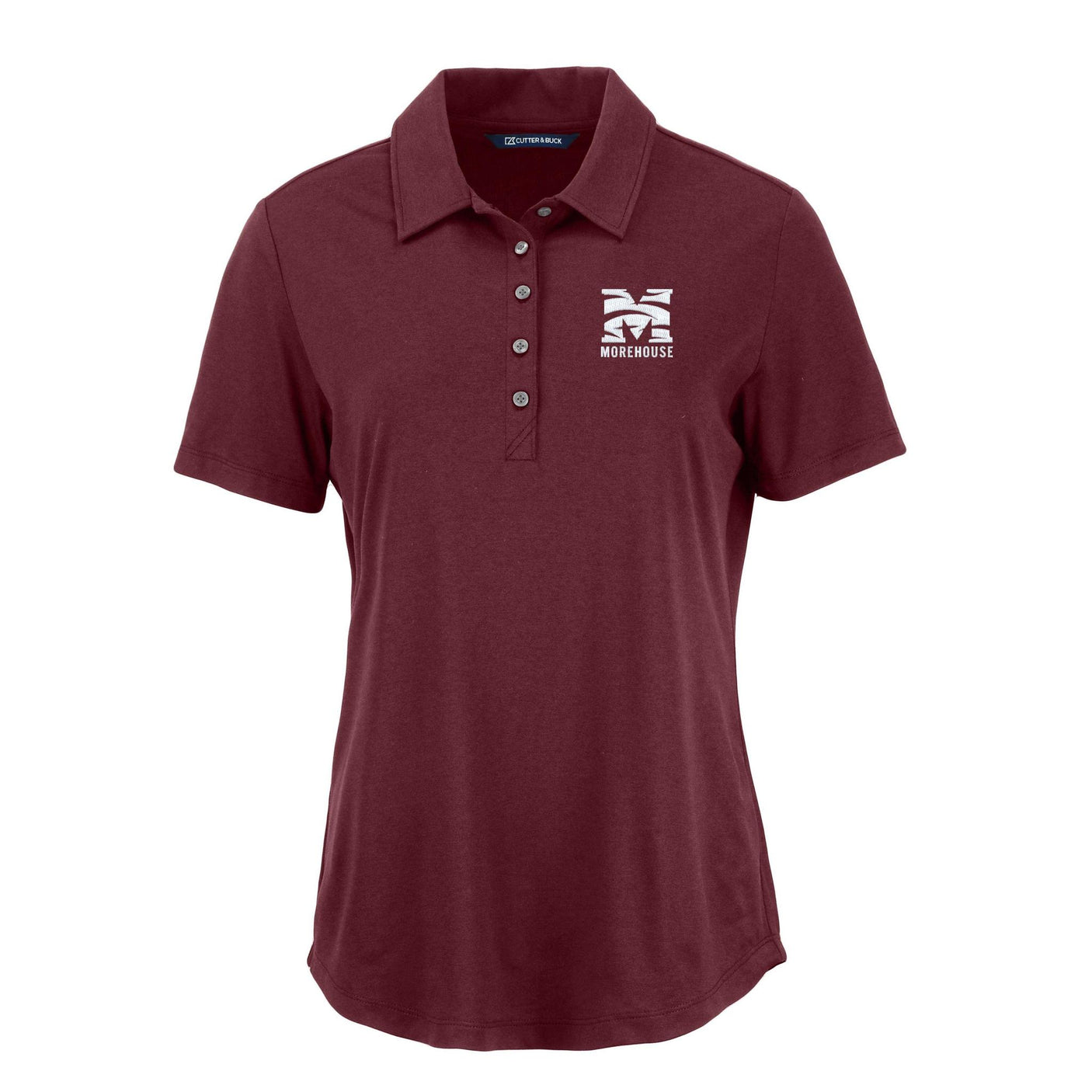 HBCU Team Cutter & Buck Women's Coastline Recycled Double Peached Polo
