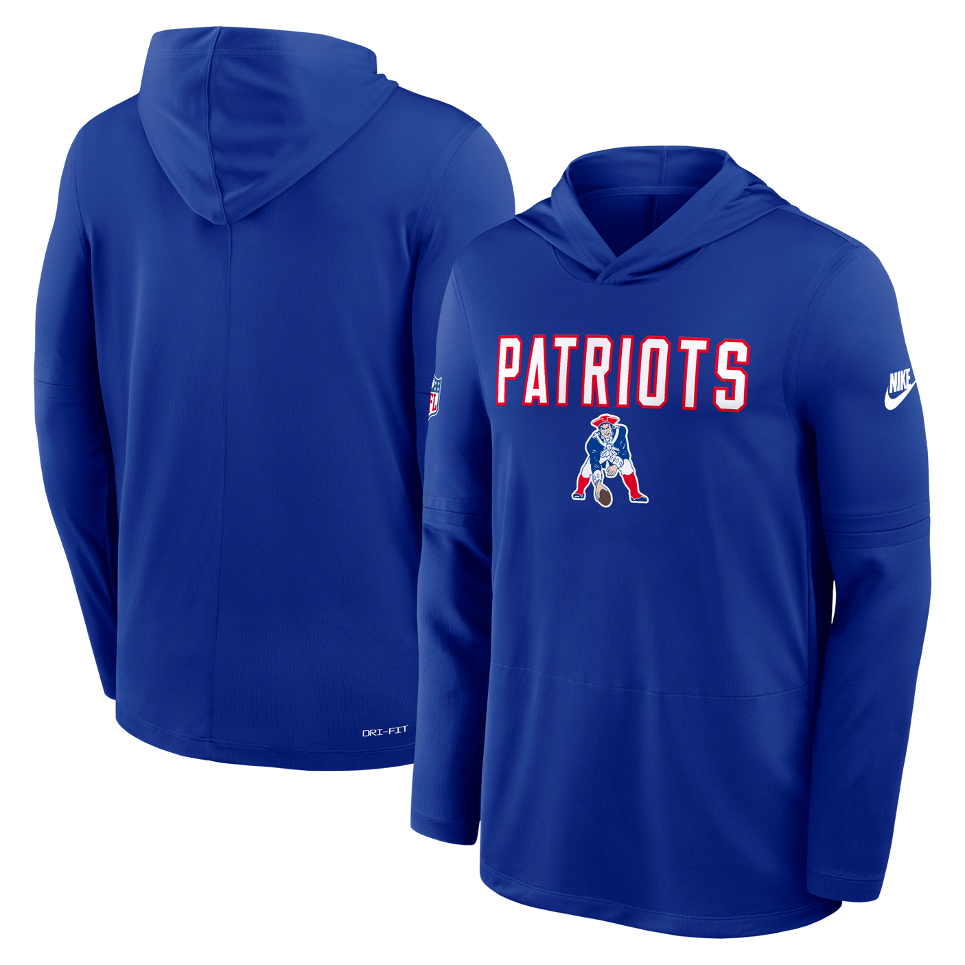 Patriots 2025 Nike Men's Lightweight Hoodie Top Long Sleeve