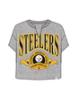 Steelers 2026 '47 Brand Women's Banners Out Oversized T-Shirt