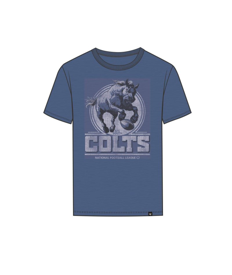 Colts 2026 '47 Brand Men's Historic Emblem Mark Scrum T-Shirt