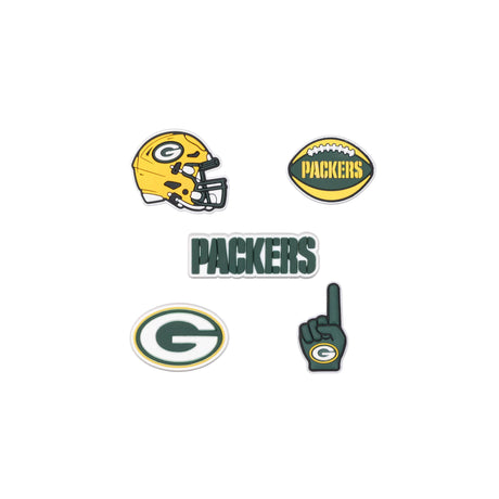 Packers 2025 5-Pack Team Clog Charms
