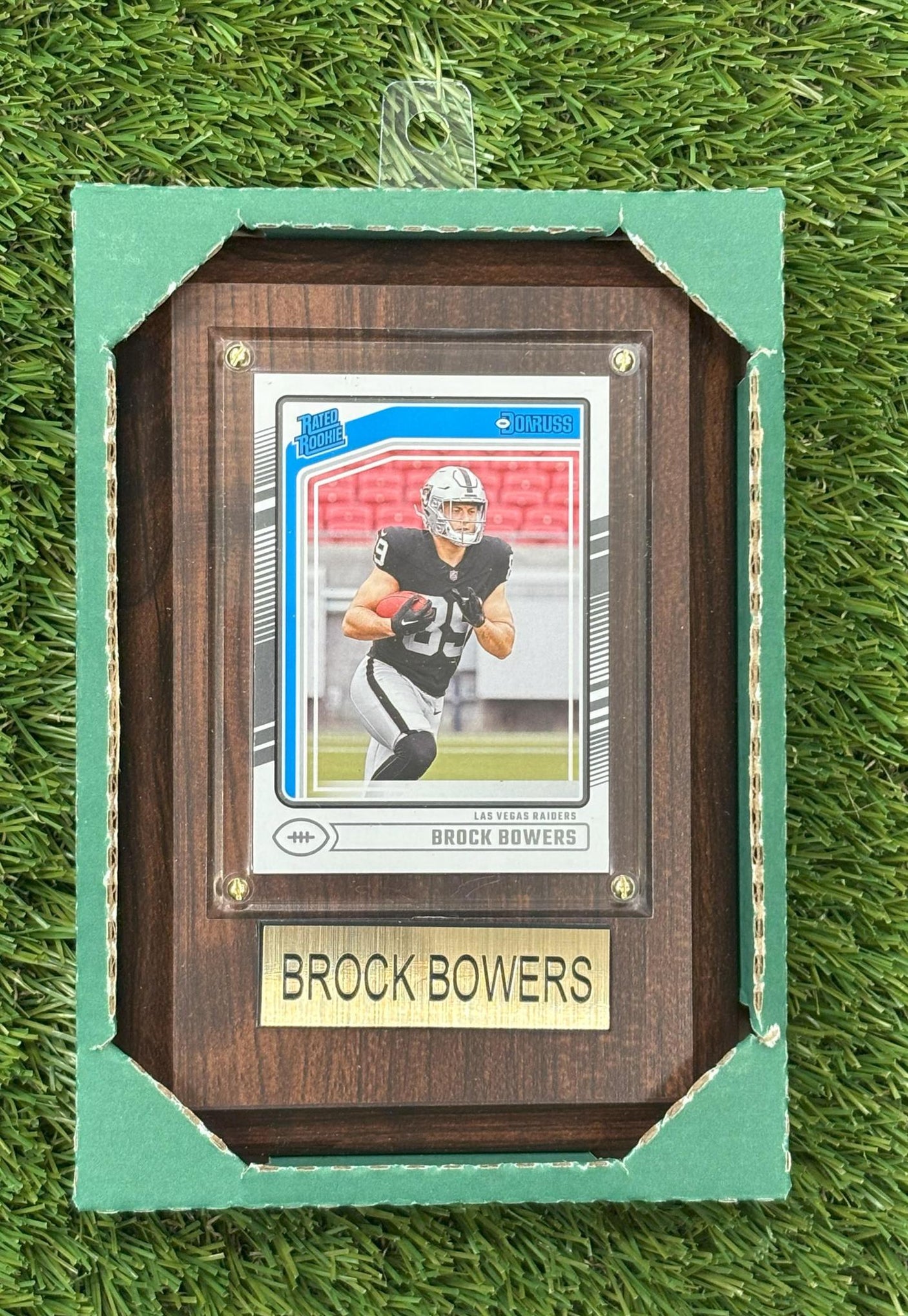 Brock Bowers 4x6 Plaque