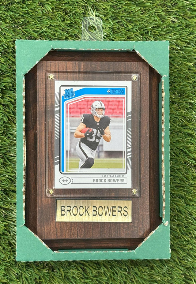 Brock Bowers 4x6 Plaque