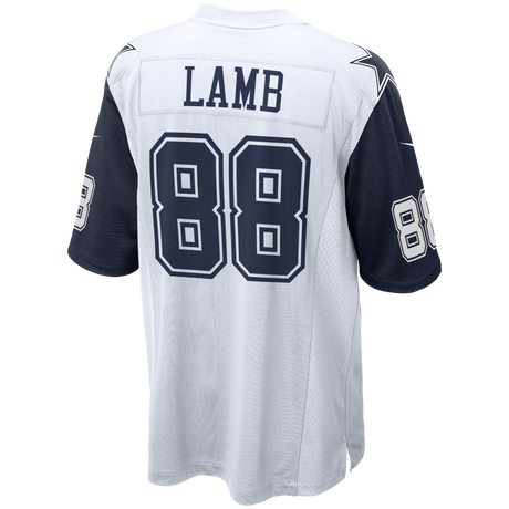 Cowboys CeeDee Lamb Men's Nike Game Alternate Color Rush Jersey