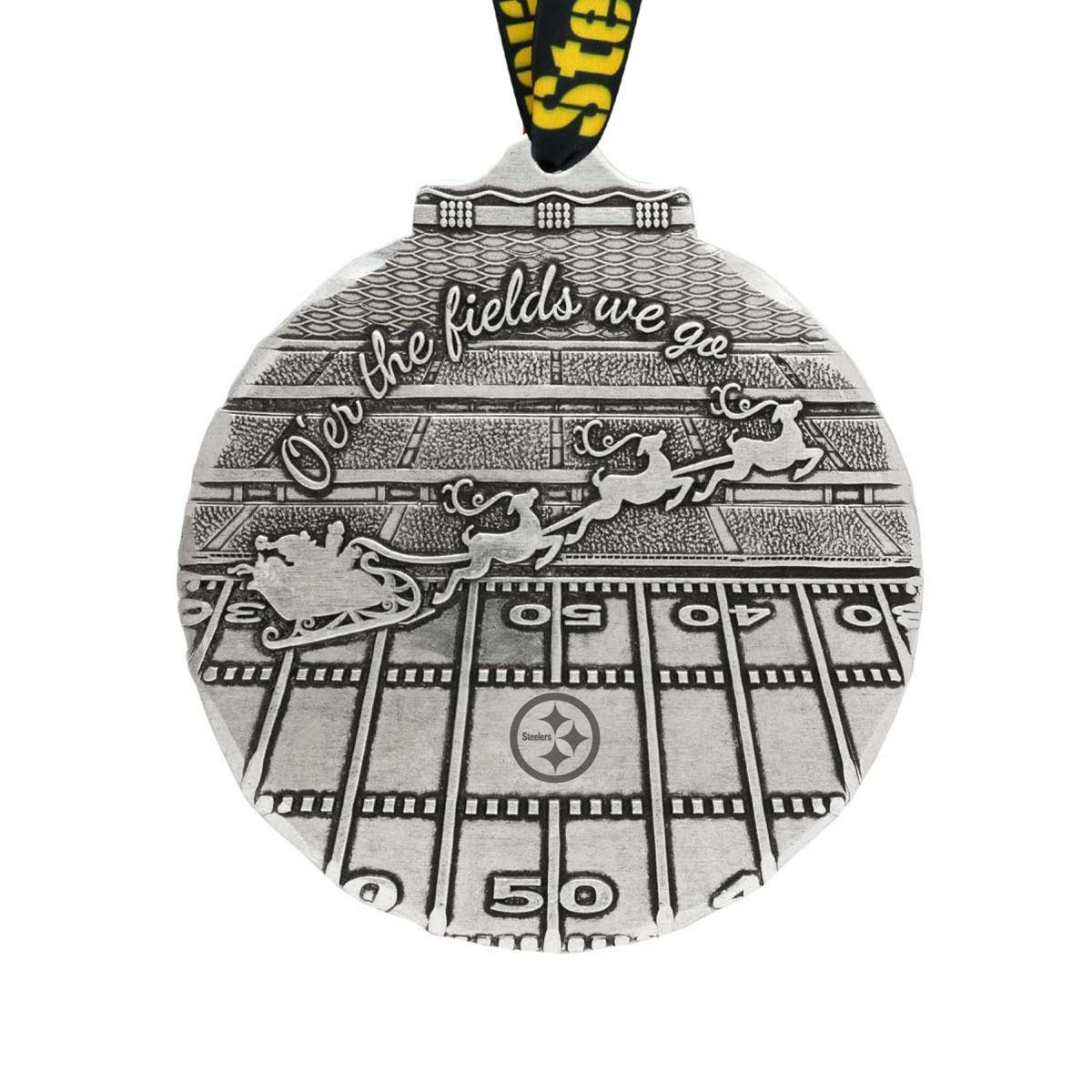 Steelers O'er The Fields We Go Ornament Pro Football Hall of Fame
