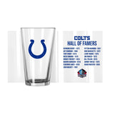 Colts 2026 Hall of Famer Pint Glass