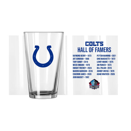 Colts 2026 Hall of Famer Pint Glass