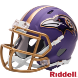 Ravens 2026 NFL On-Field Alternate #1 (Purple Rising) Speed Mini Helmet