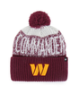 Commanders 2026 '47 Brand Men's Bone Chill Cuff Knit Pro Football Hall of Fame