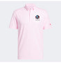 Hall of Fame 2026 Adidas Men's Lucid Pink Ultimate365 Pencil Stripe ClimaCool Polo