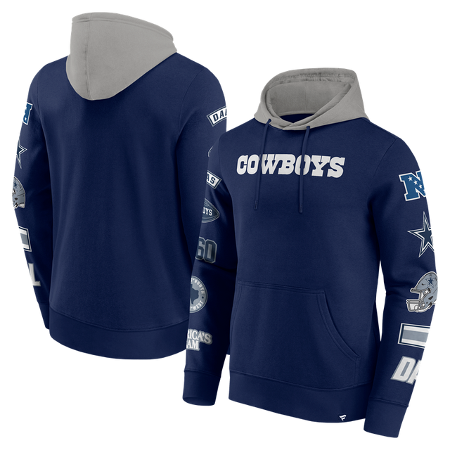 Cowboys Men's Fanatics Patched Out Fleece Sweatshirt