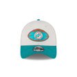 Dolphins Men's New Era 39THIRTY 2024 Sideline History Hat