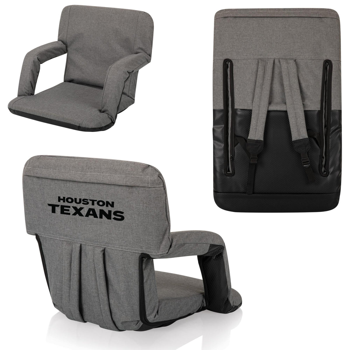 Texans Ventura Portable Reclining Stadium Seat Pro Football Hall of Fame