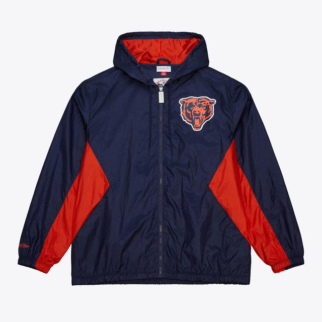 Bears 2026 Mitchell & Ness Men's Playmaker Full Zip Jacket Pro Football Hall of Fame