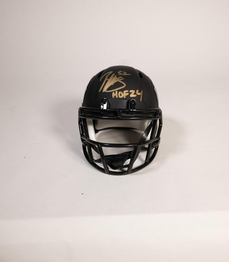 Patrick Willis Autographed Hall of Fame Black Mini Helmet