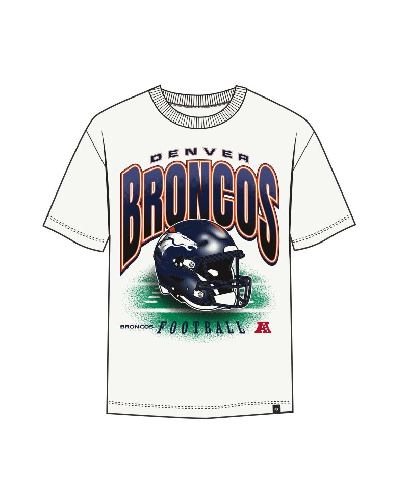 Broncos 2026 '47 Brand Men's Team Flex Foundation T-Shirt
