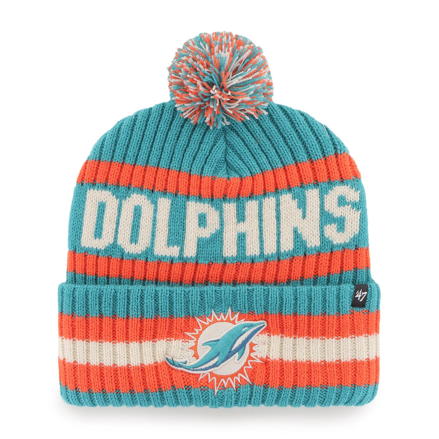 Dolphins 2024 '47 Brand Bering Cuff Knit