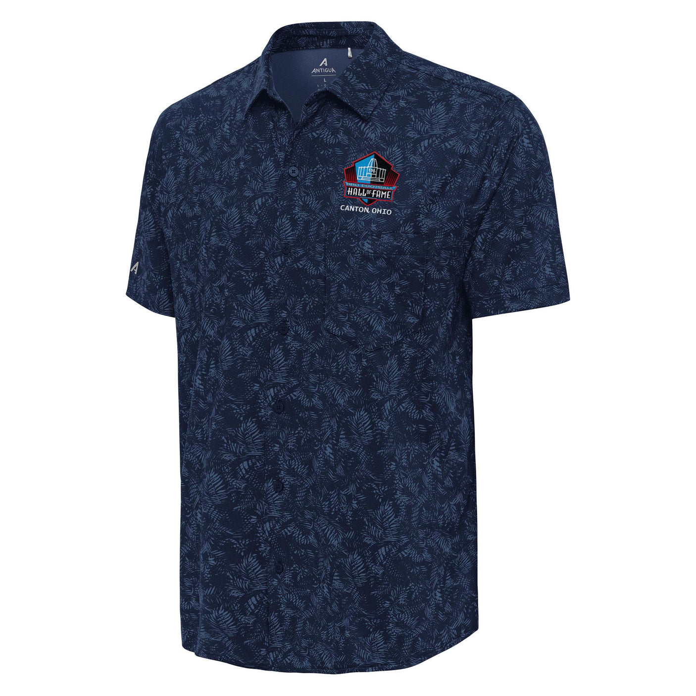 Hall of Fame 2025 Antigua Men's Hidden Blooming Navy Polo