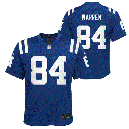 Colts Tyler Warren Youth Nike Game Jersey – Pro Football Hall of Fame