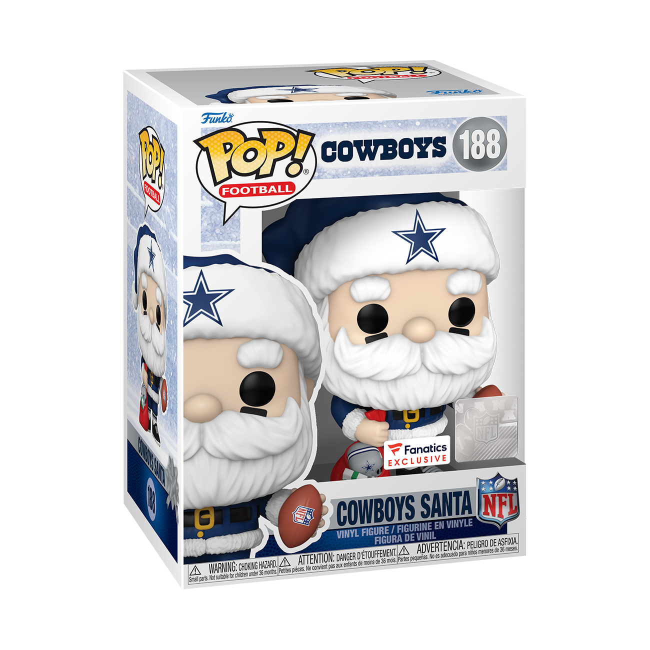 Cowboys Santa Funko Pop!