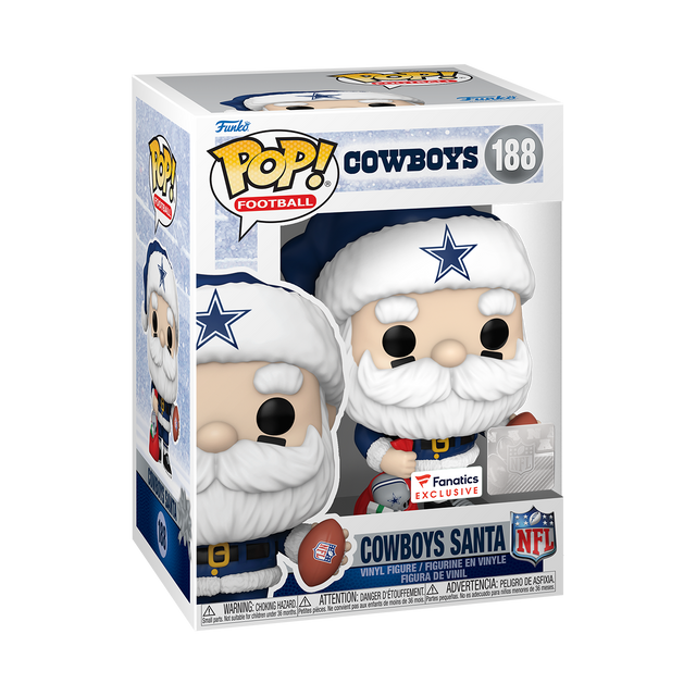 Cowboys Santa Funko Pop!