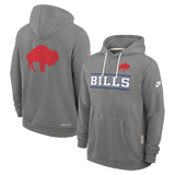 Bills 2026 Nike Men's Alternate Sideline DRI-Fit Hoodie Pro Football Hall of Fame