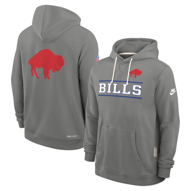 Bills 2026 Nike Men's Alternate Sideline DRI-Fit Hoodie Pro Football Hall of Fame