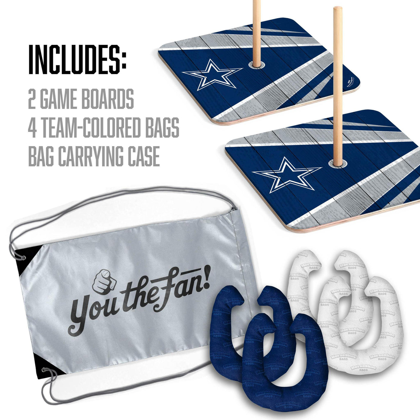 Cowboys HorseShoe Bag