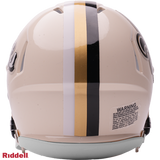 Saints 2026 Retro Mini Speed Helmet