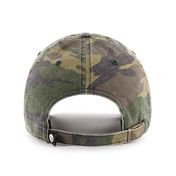 Steelers Men's '47 Camo Clean Up Hat