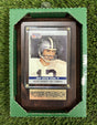 Roger Staubach 4x6 Plaque