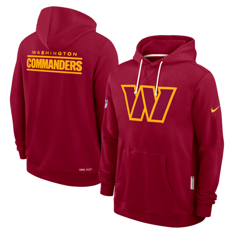 Commanders 2025 Nike Men's Sideline DRI-Fit Hoodie