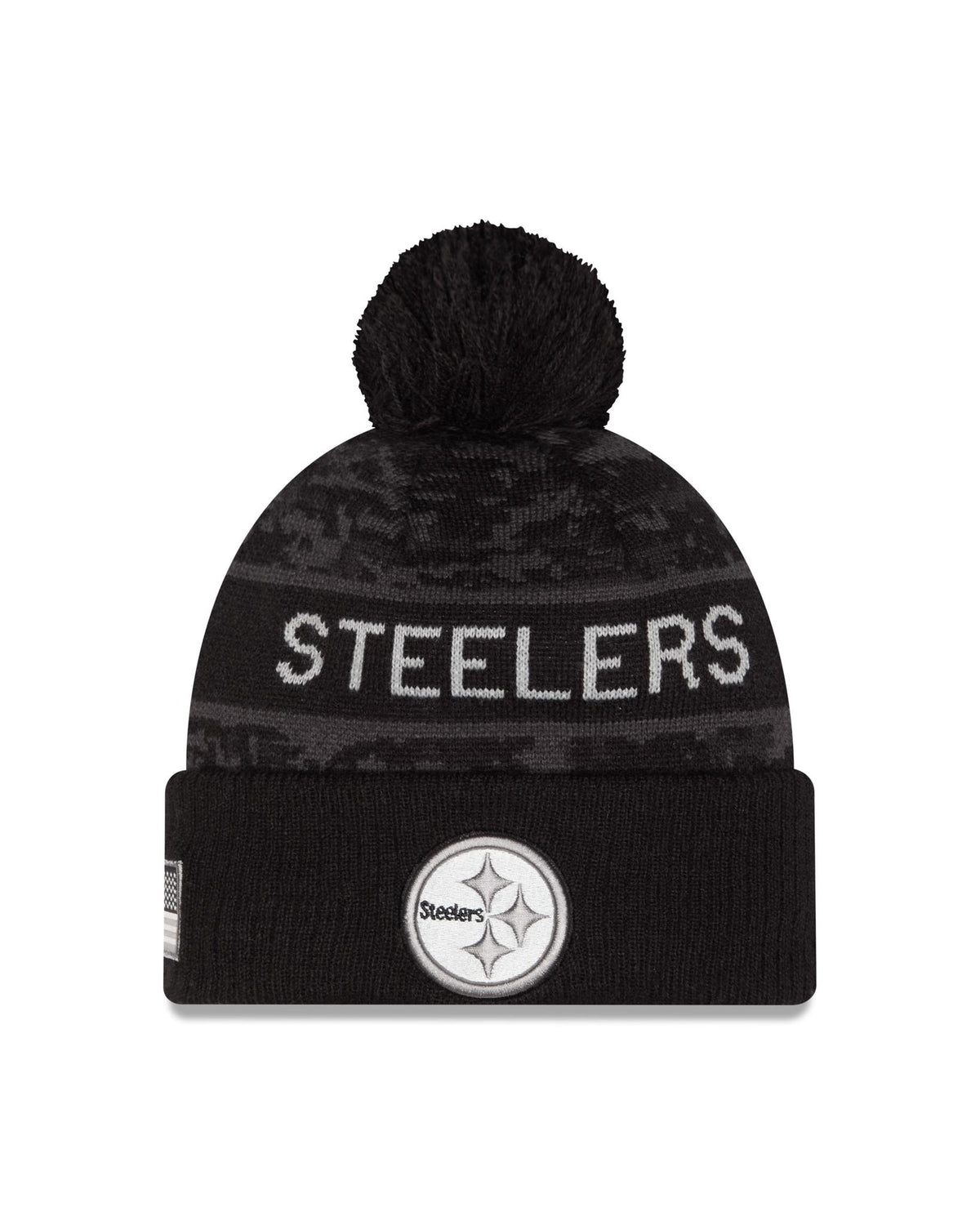 Steelers 2026 New Era Men's Salute to Service Knit Pro Football Hall of Fame