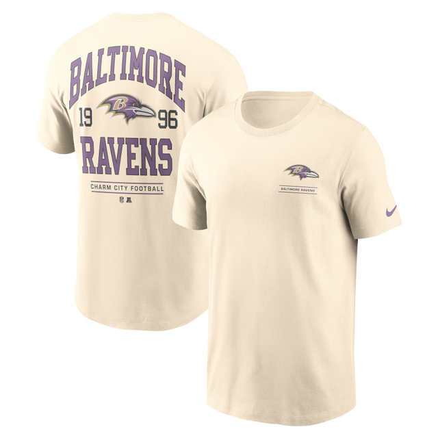 Ravens 2026 Nike Men's Essential Cotton T-Shirt