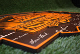 Browns Hall of Fame Logo Signature Wood Sign