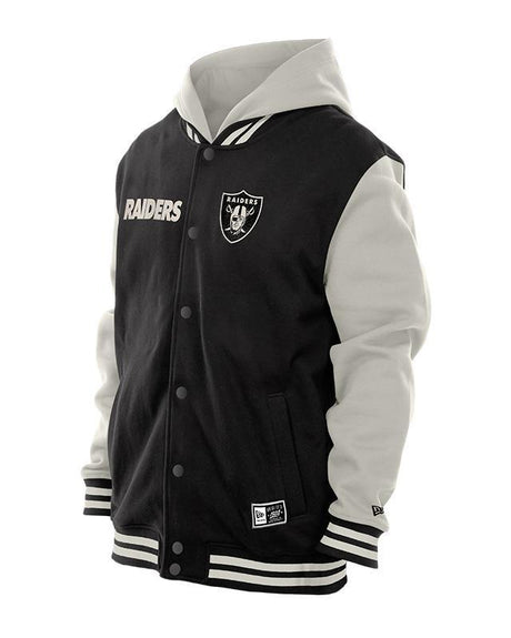 Raiders 2026 New Era Men's Snap Front Jacket Pro Football Hall of Fame