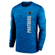 Panthers Men's Nike Velocity Long Sleeve T-Shirt