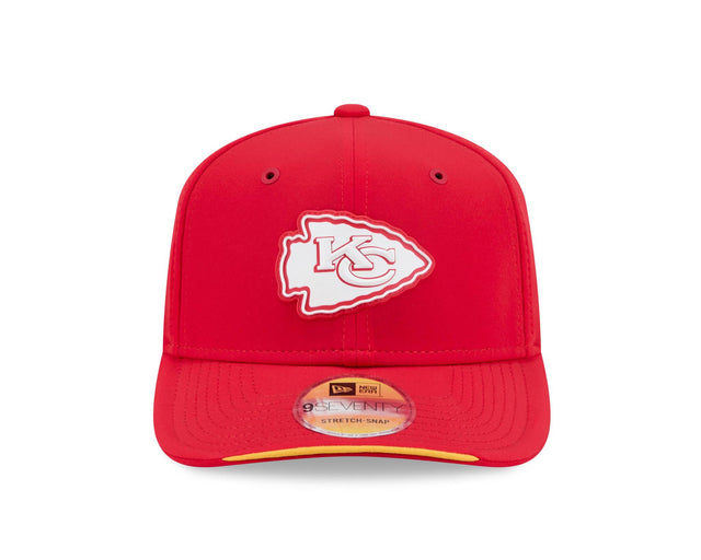 Chiefs 2026 New Era Men's 9SEVENTY Stretch Snap Sideline Hat