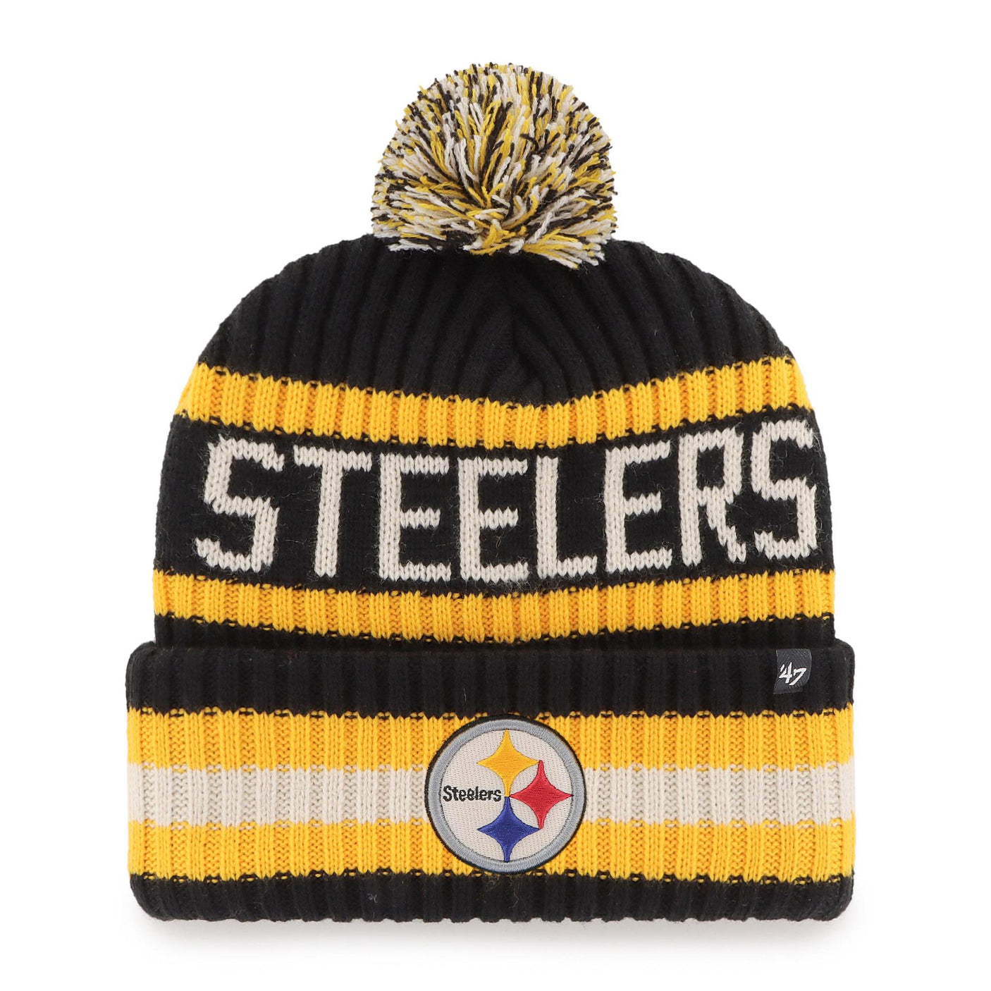 Steelers 2024 '47 Brand Bering Cuff Knit