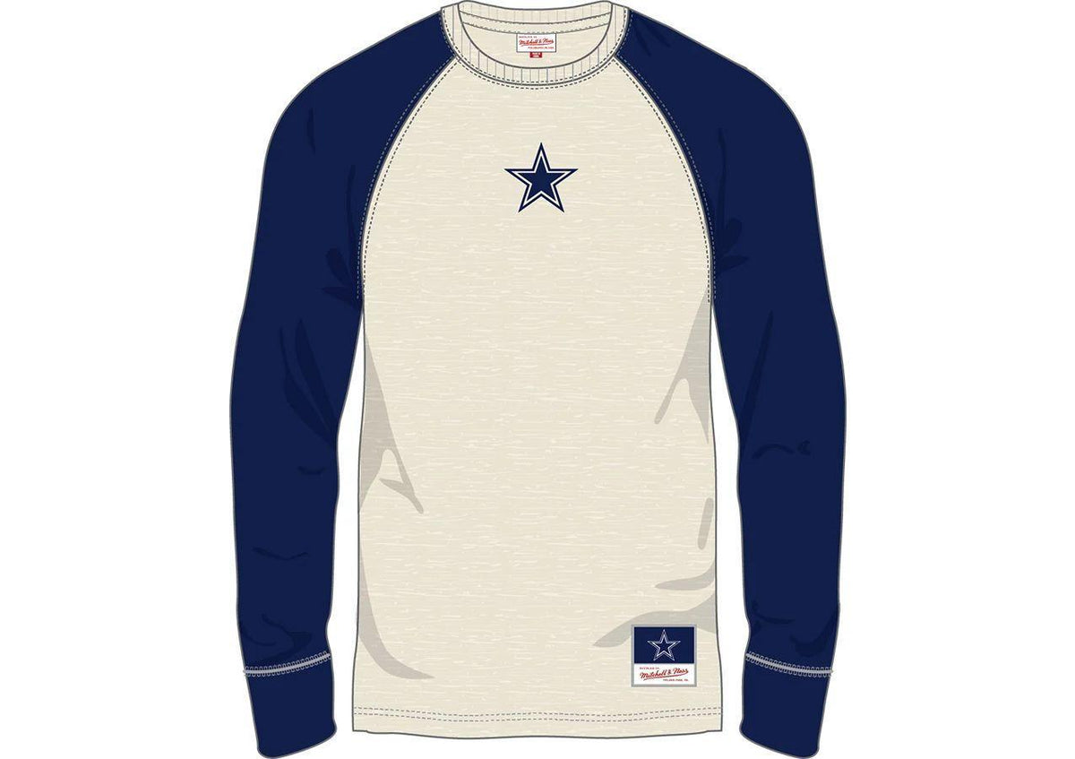 Cowboys 2026 Mitchell & Ness Retro Roots Premium Long Sleeve T-Shirt