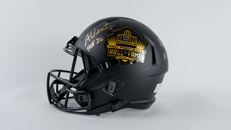 Class of 2026 Autographed Hall of Fame Black Speed Replica Helmet