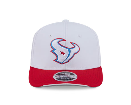 Texans 2026 New Era Men's 9SEVENTY Stretch Snap Rivalry Hat Pro Football Hall of Fame