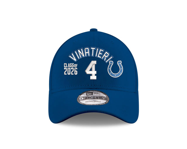 Adam Vinatieri Colts Class of 2026 New Era GCP 9FORTY Name and Number Hat