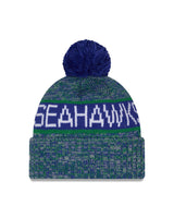 Seahawks 2026 New Era Men's Navy Tri-Color Knit Pro Football Hall of Fame