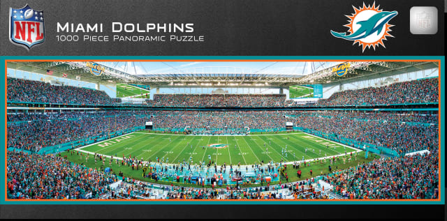 Dolphins 1000pc Panoramic Puzzle- DS